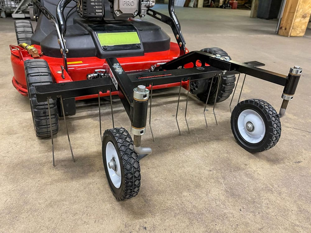 Rake-N-Stripe Attachment for Commercial Mowers product photo