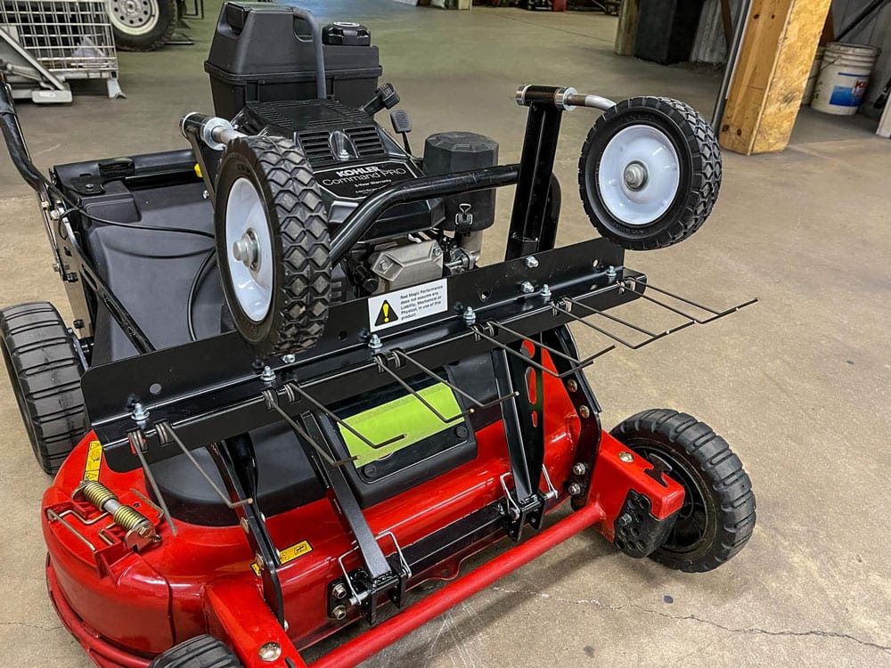 Rake-N-Stripe Attachment for Commercial Mowers product photo