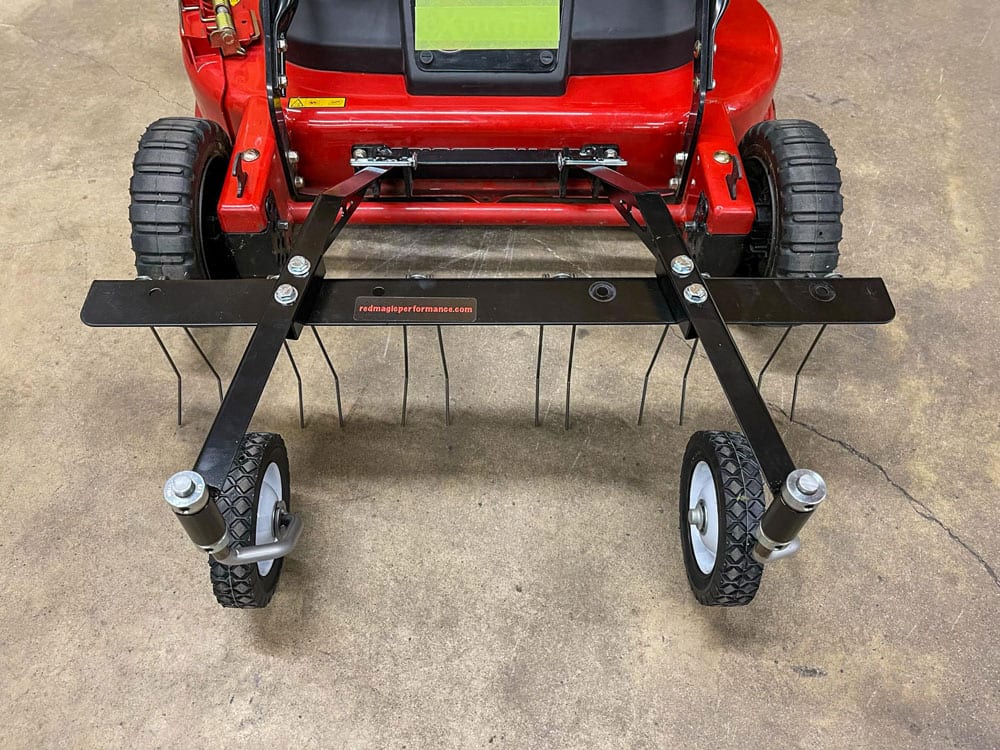 Rake-N-Stripe Attachment for Commercial Mowers product photo
