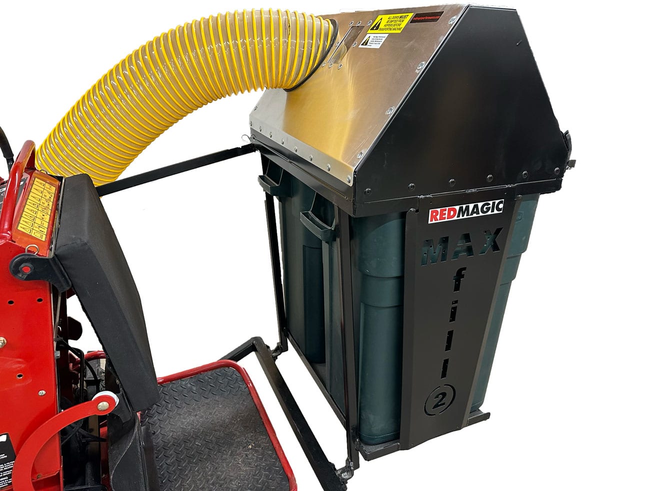 MAXfill 2 Narrow Compact Commercial Mower Bagger product photo
