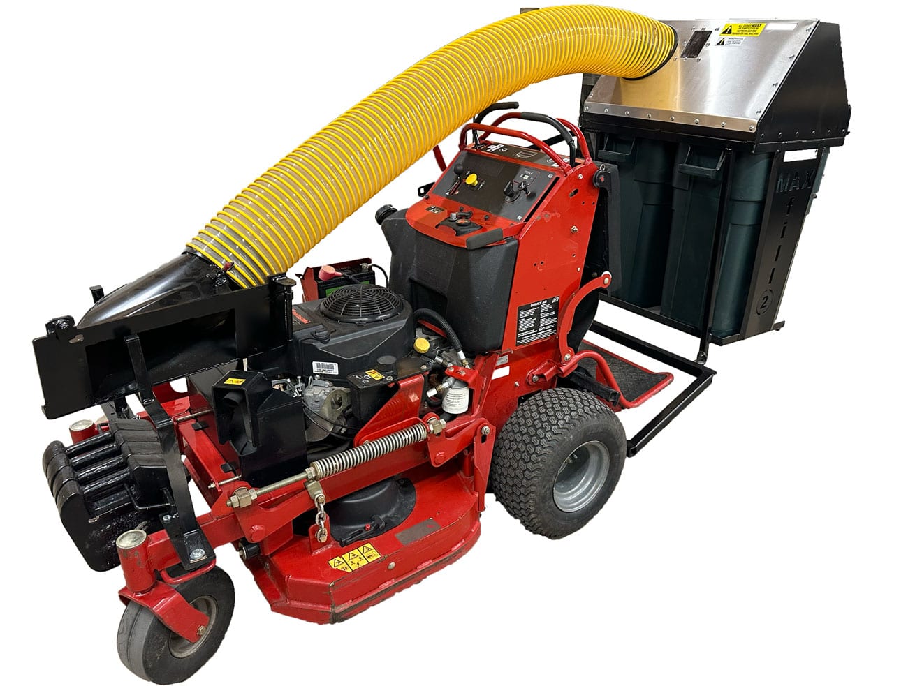 MAXfill 2 Narrow Compact Commercial Mower Bagger product photo