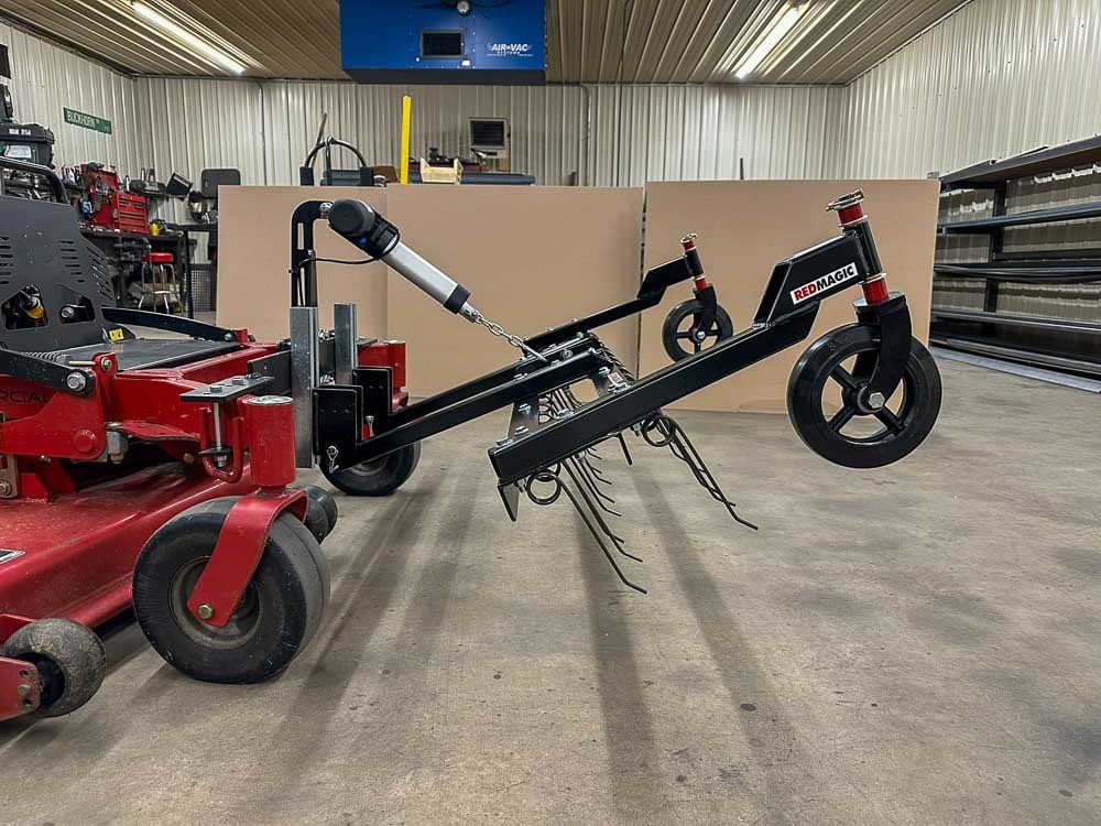 HD 60″ Dethatcher Attachment for Commercial Use product photo