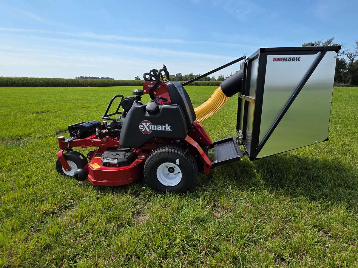 MAXfill Commercial Mower Collection System product photo