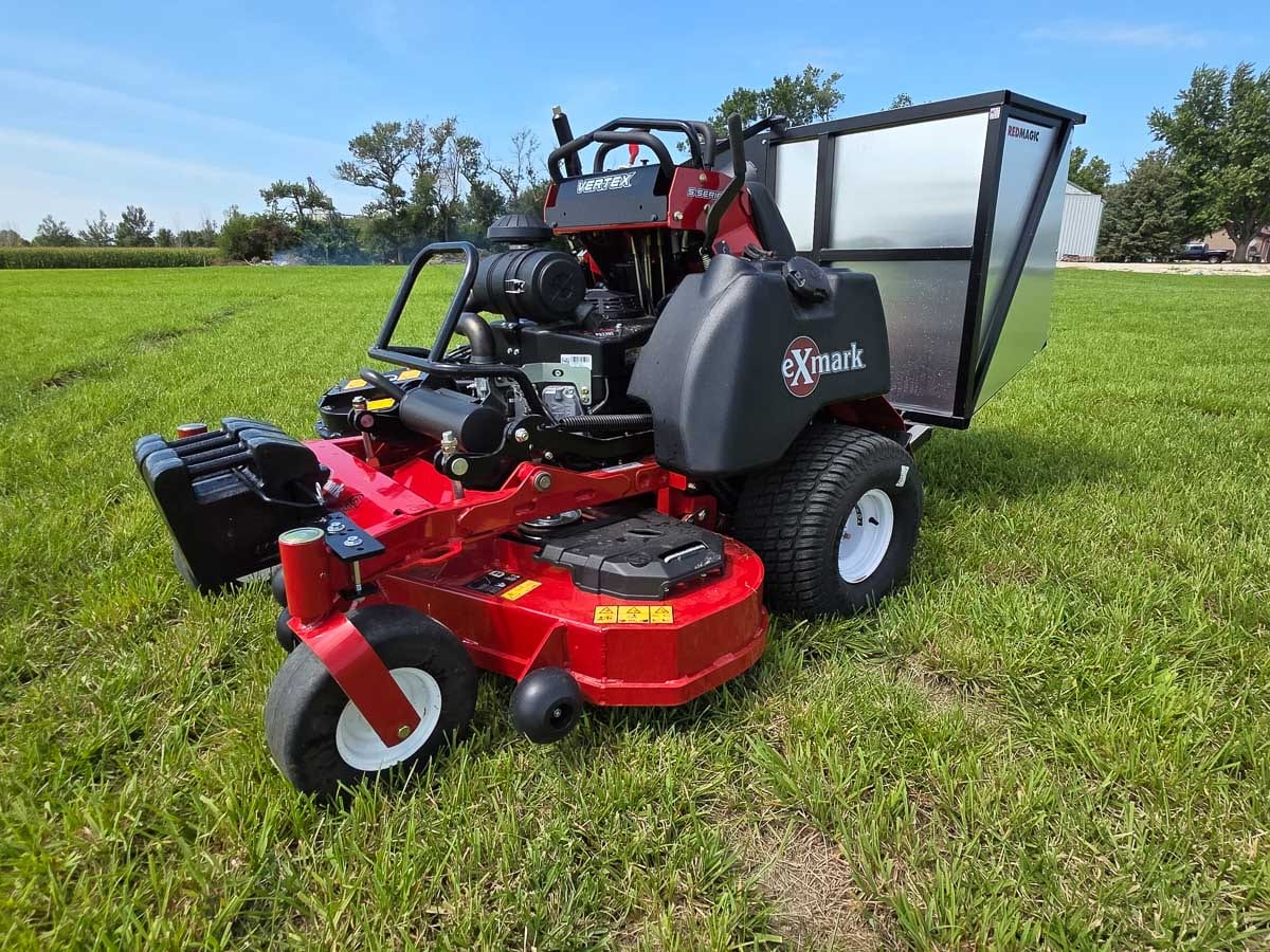 MAXfill Commercial Mower Collection System product photo
