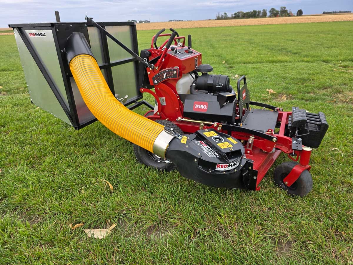 MAXfill Commercial Mower Collection System product photo