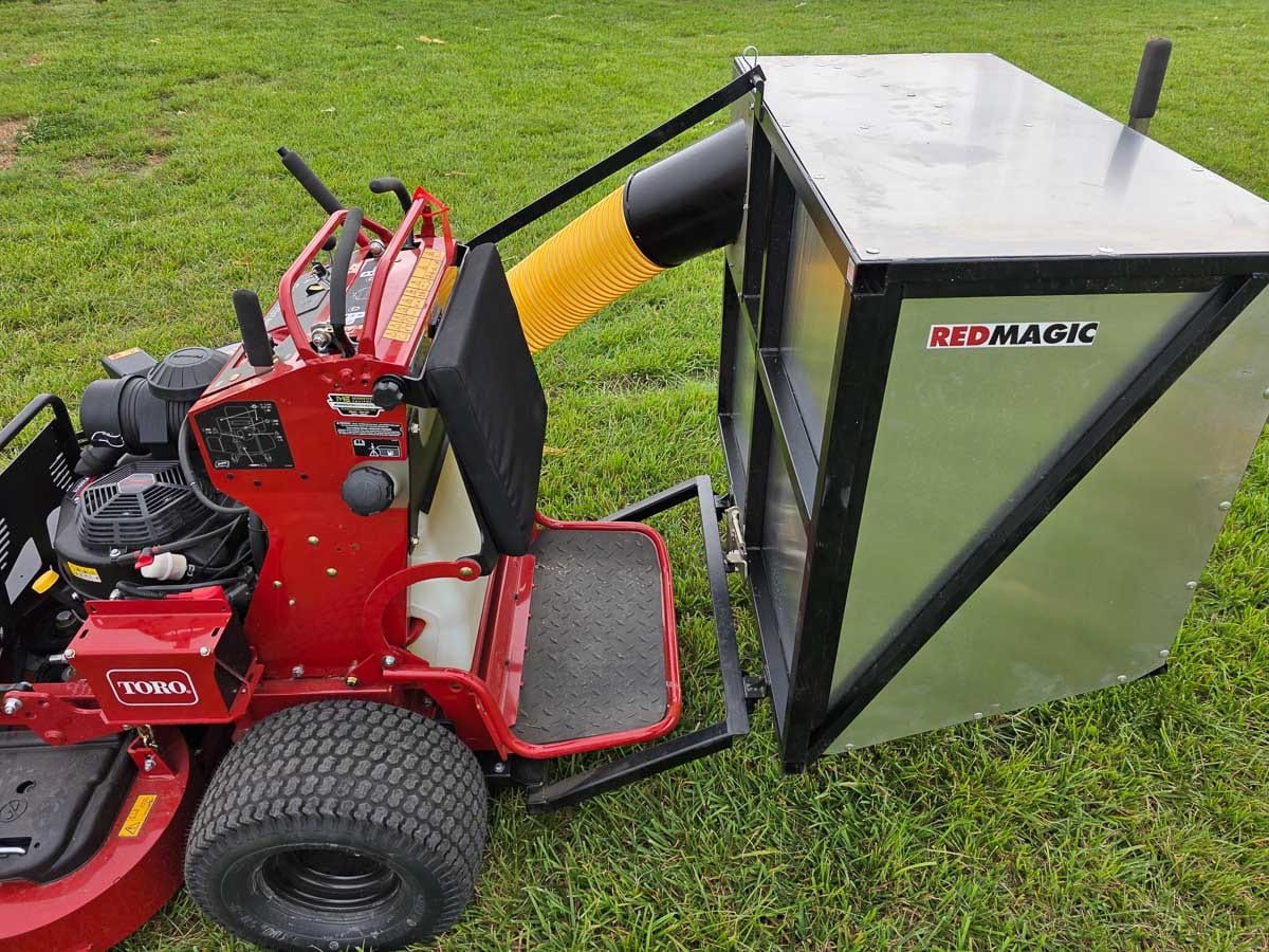 MAXfill Commercial Mower Collection System product photo