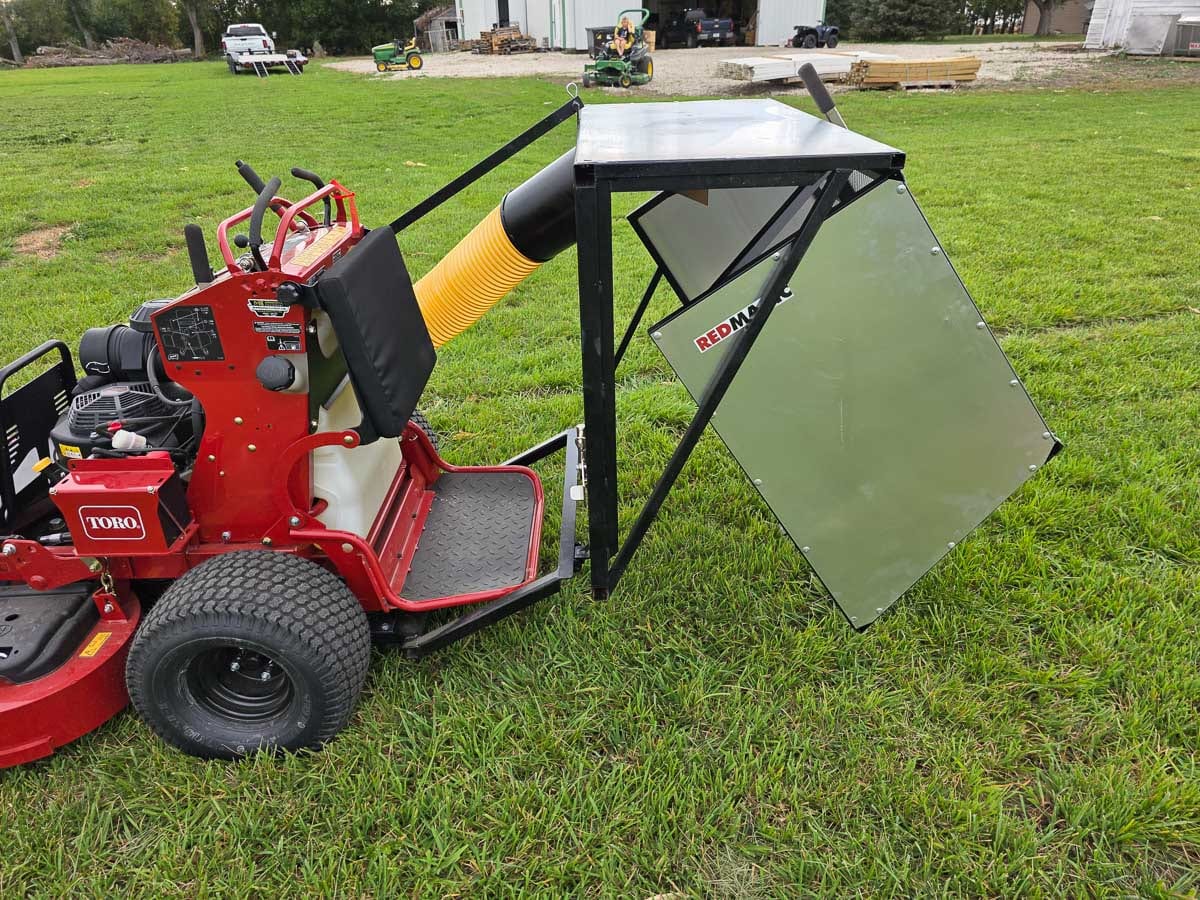 MAXfill Commercial Mower Collection System product photo
